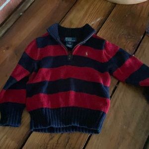 Polo by Ralph Lauren Toddler Quarter Zip Sweater